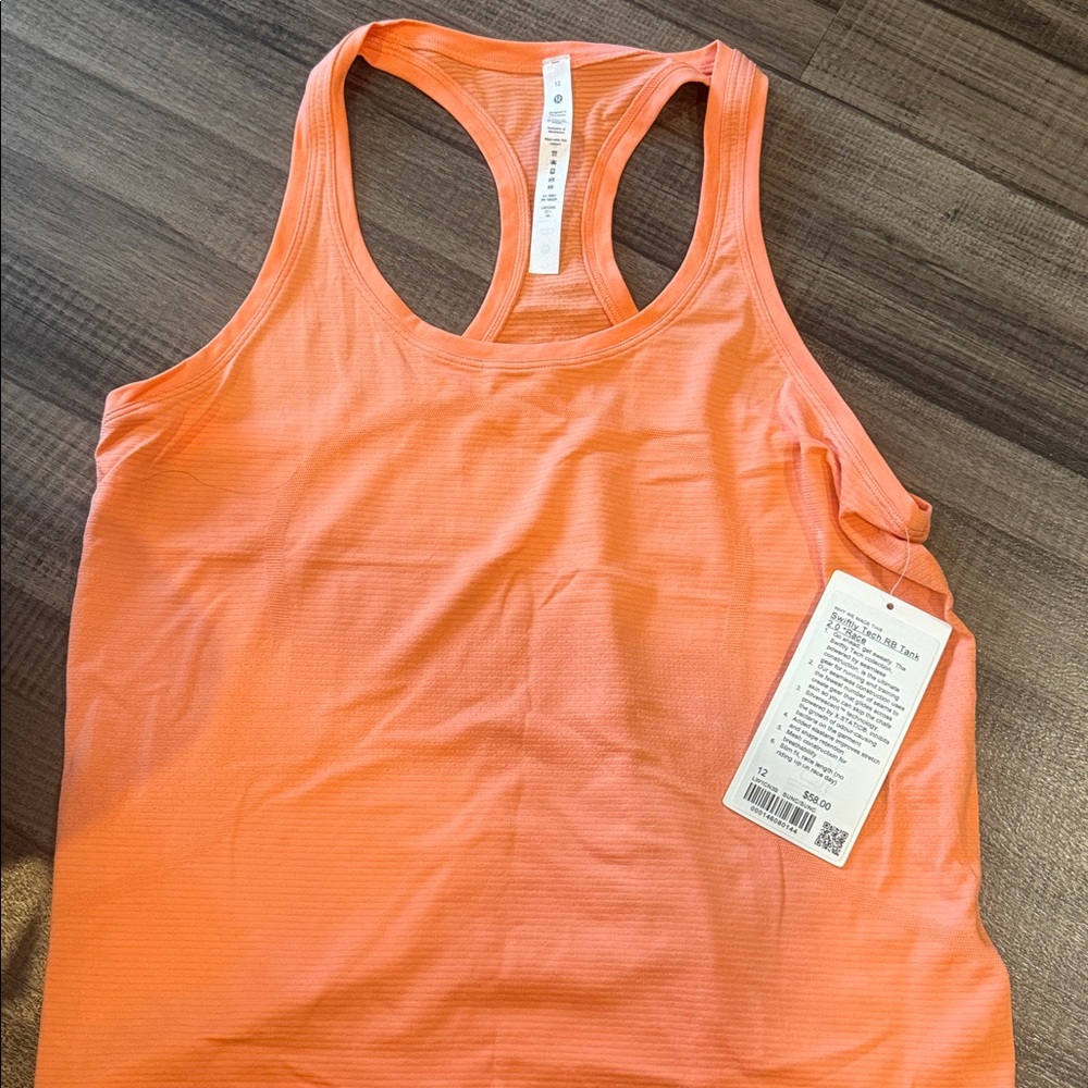 Lululemon swiftly tank size 12